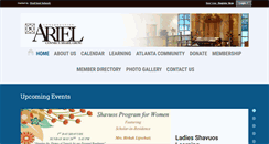 Desktop Screenshot of congariel.org