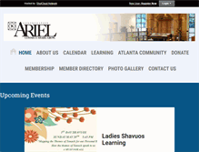 Tablet Screenshot of congariel.org